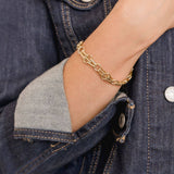 gold stevie bracelet