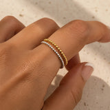 Ball Ring - Silver or Gold