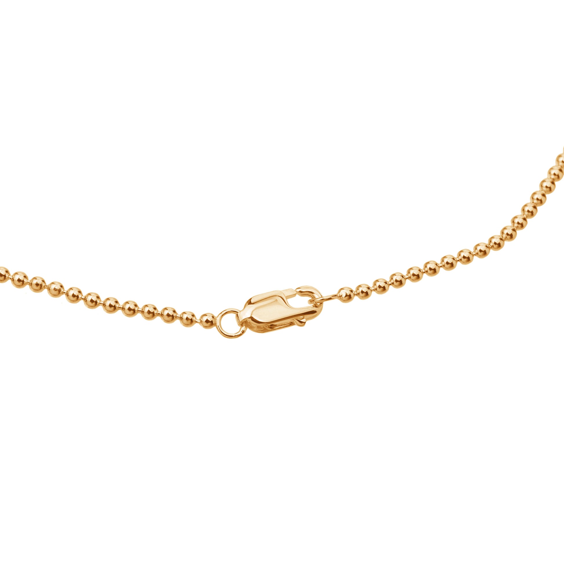 gold ball chain with lobster clasp