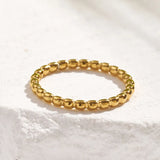 Ball Ring - Silver or Gold
