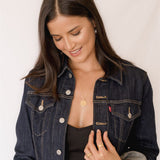 Yellow Gold Sliding Adjustable Chain 70cm