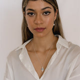 Silver Heart Lock & Key Necklace