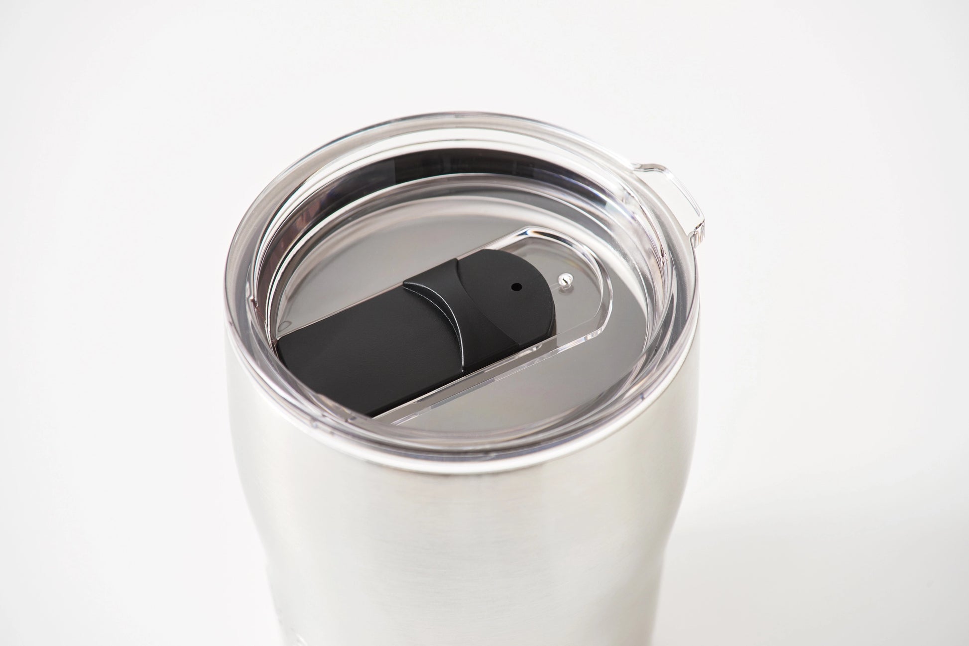 use the short tumbler with or without the non spill lid