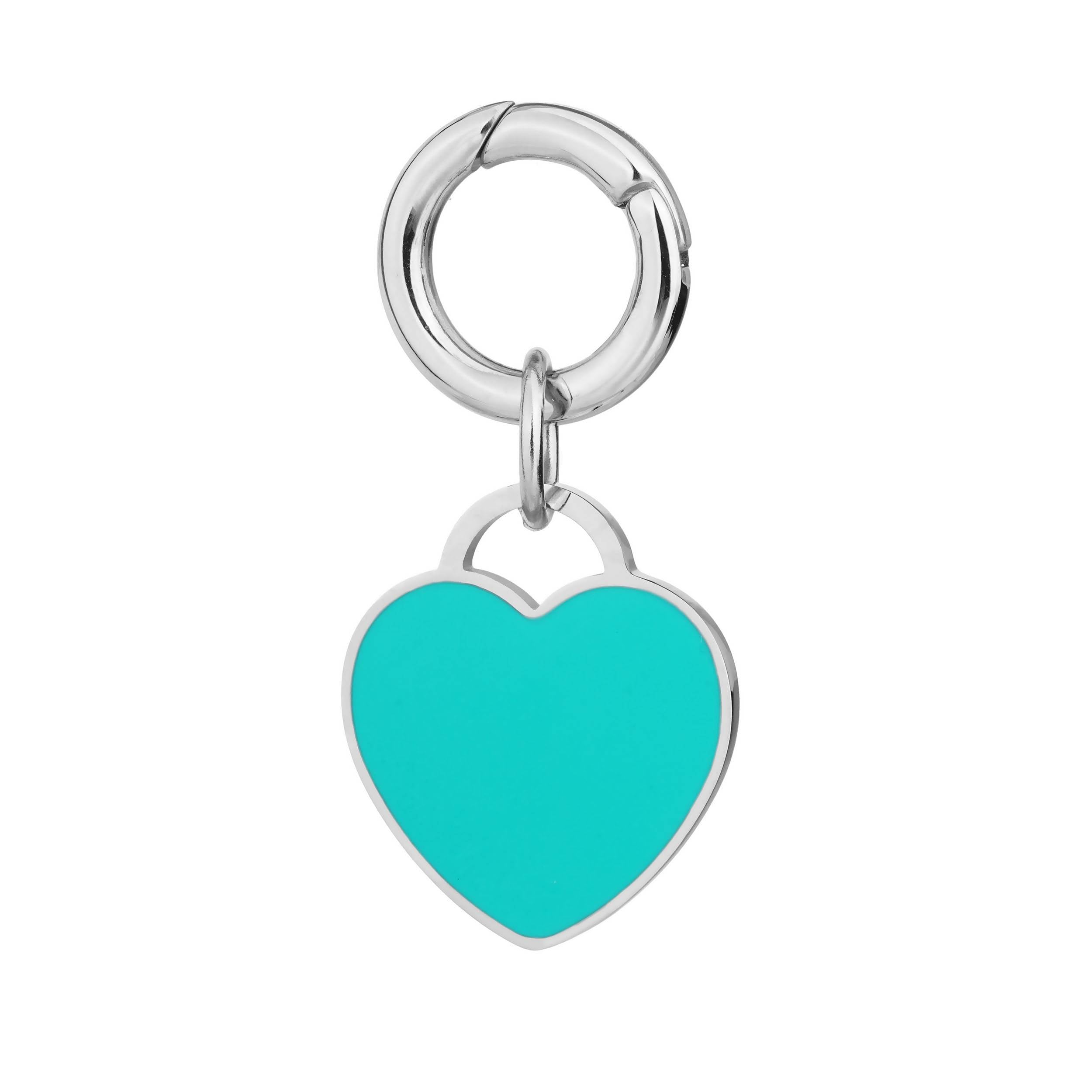 large deluxe pet heart tag