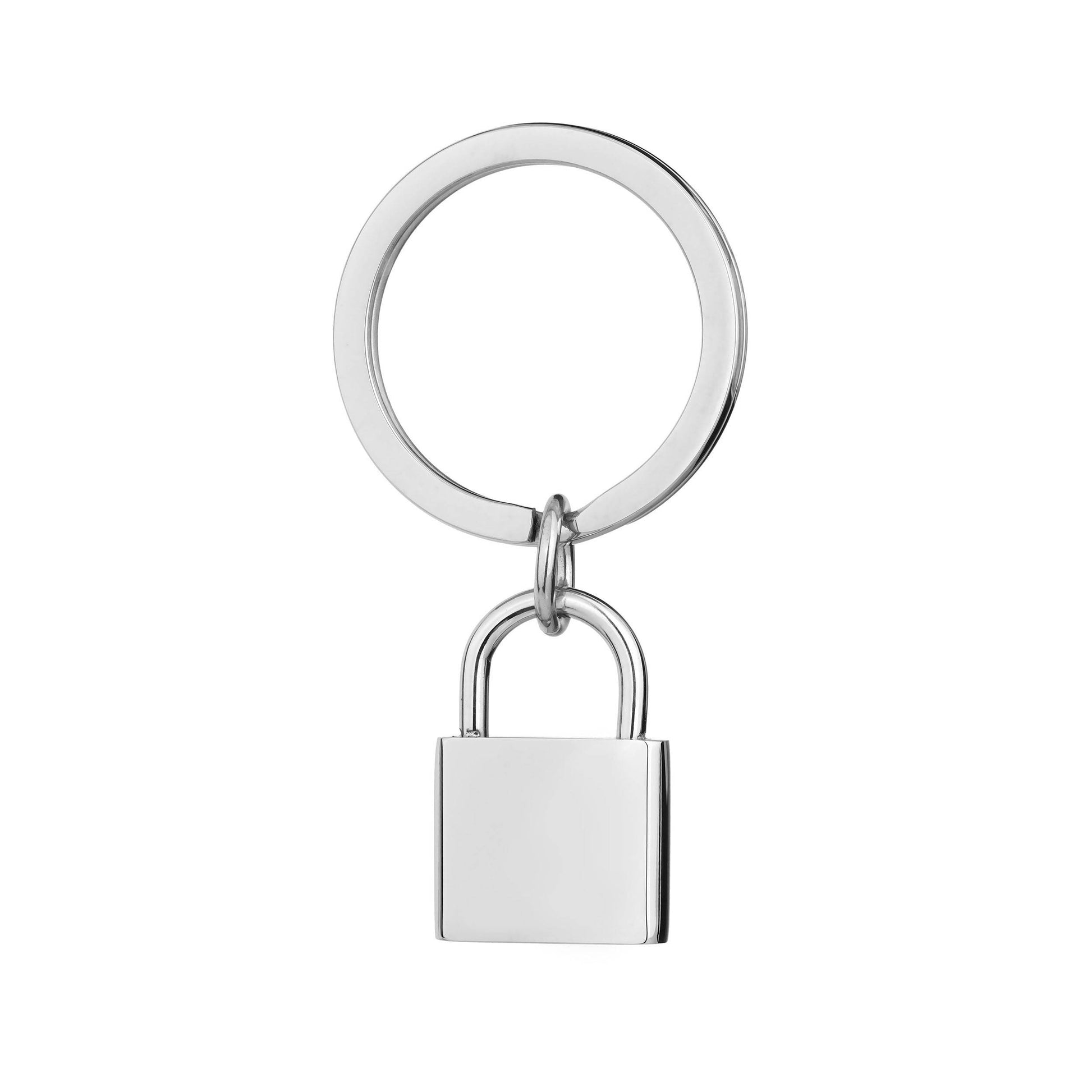 personalised lock keyring