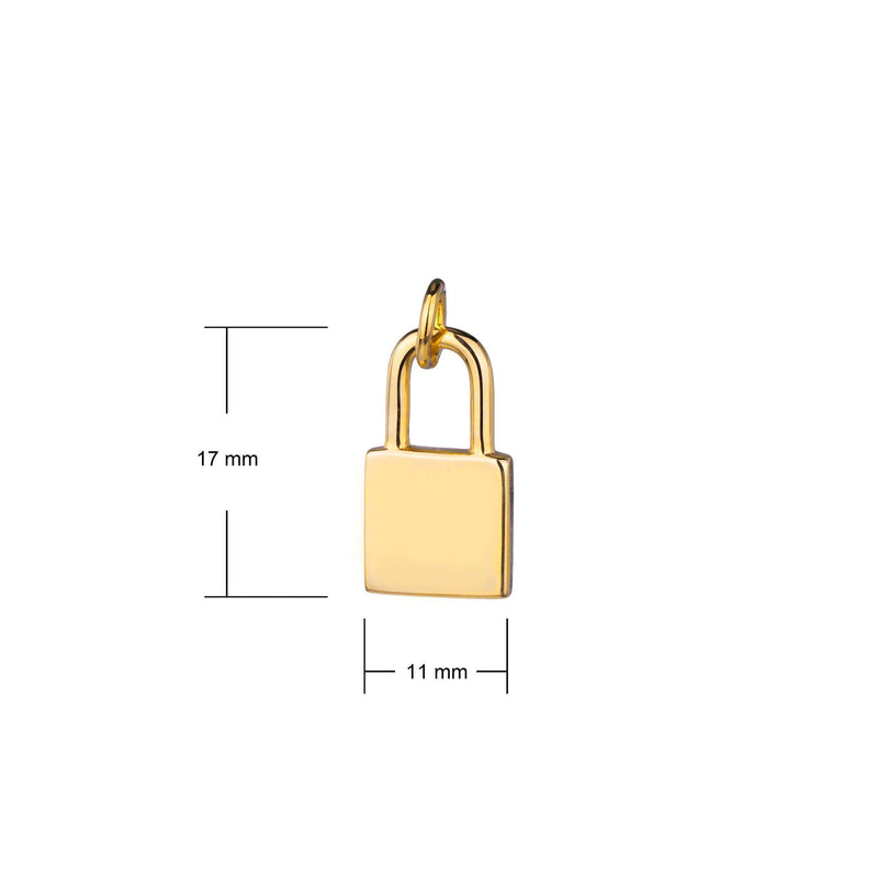 lock pendant dimensions