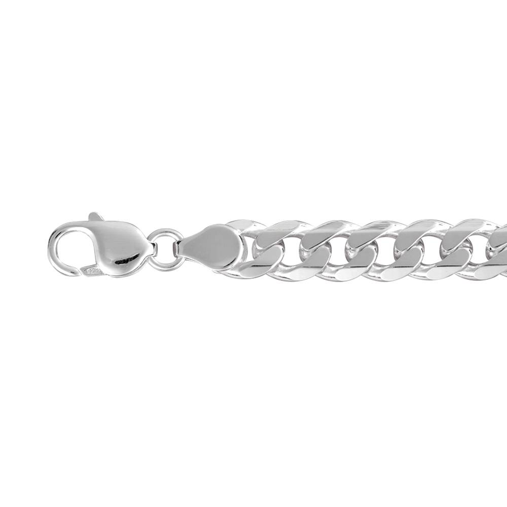 mens ID bracelet curb chain