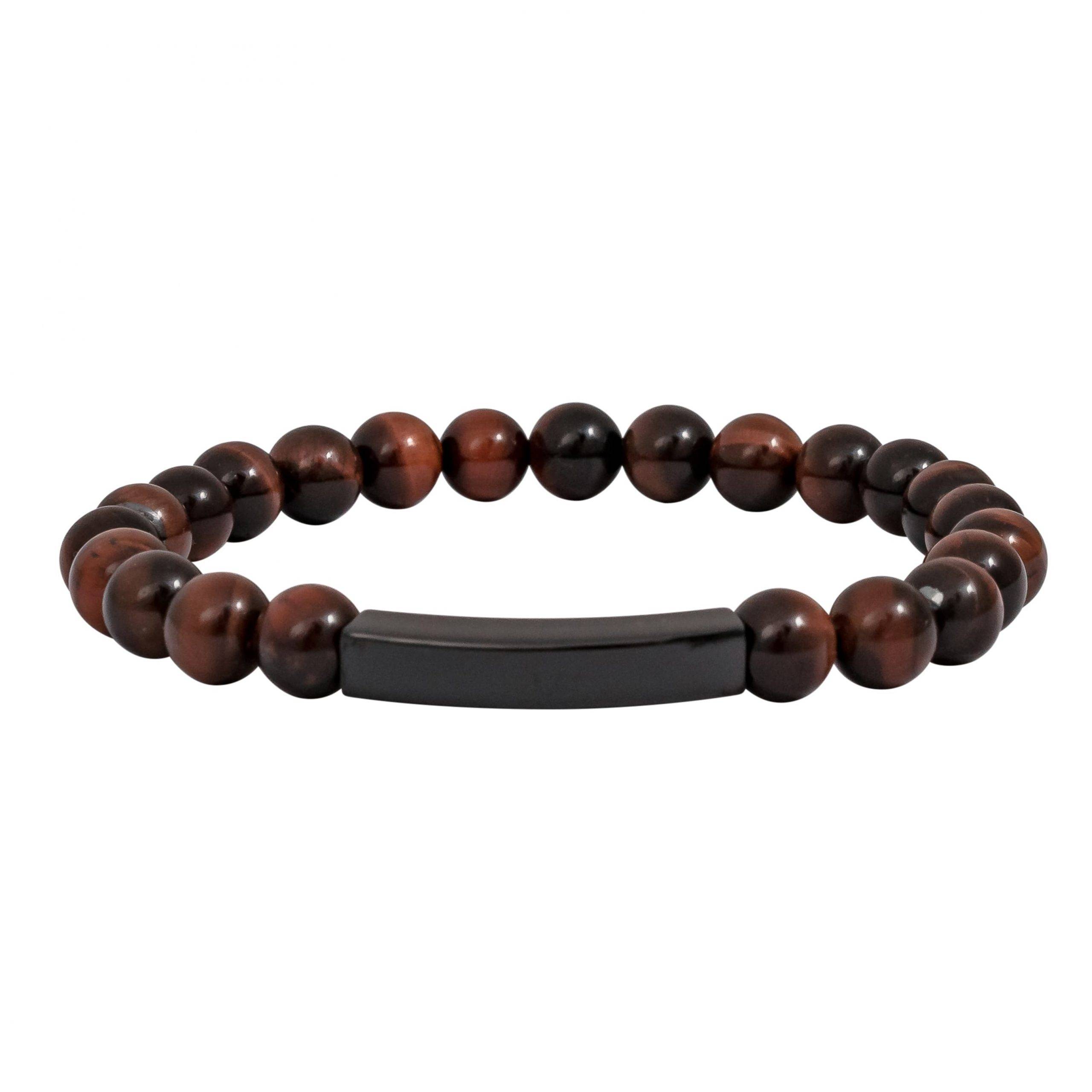 mens stretch bead bracelet