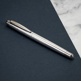 Engraved Otto Hutt 925 Silver Fountain Pen