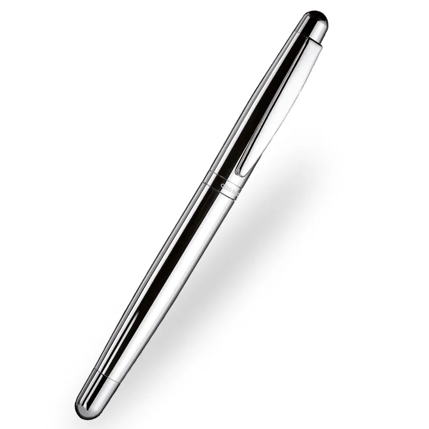 Engraved Otto Hutt 925 Silver Fountain Pen