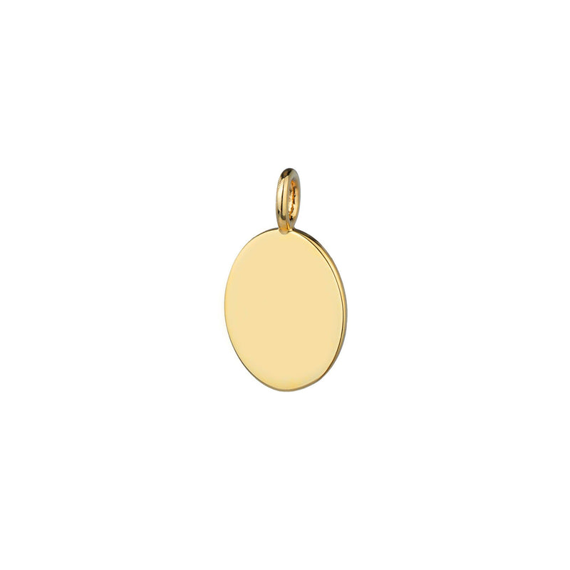 oval pendant add engraving