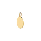 oval pendant side view
