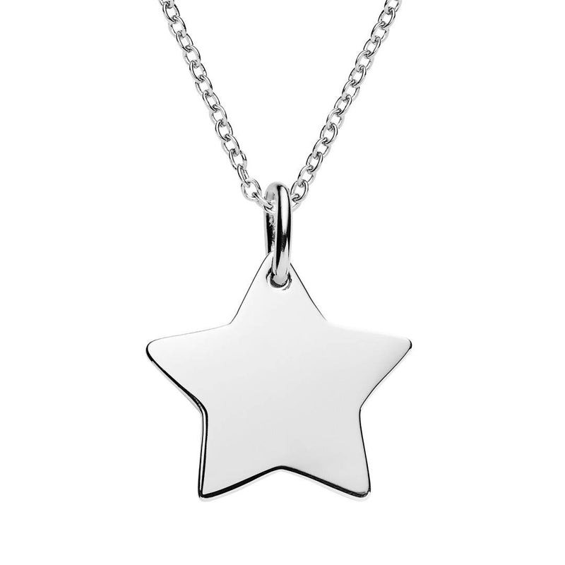 engrave this star necklace