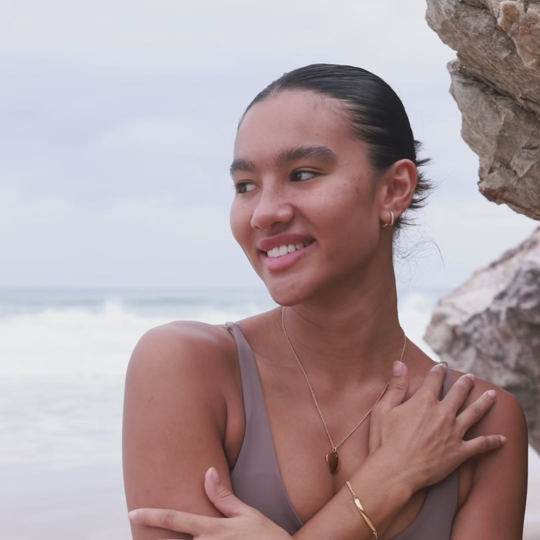 large heart tag necklace with rolo chain - add engraving