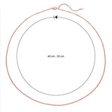 rolo chain 50cm - 46cm