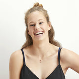 Rose Gold Bar Pendant