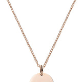 rose gold cable chain 70cm