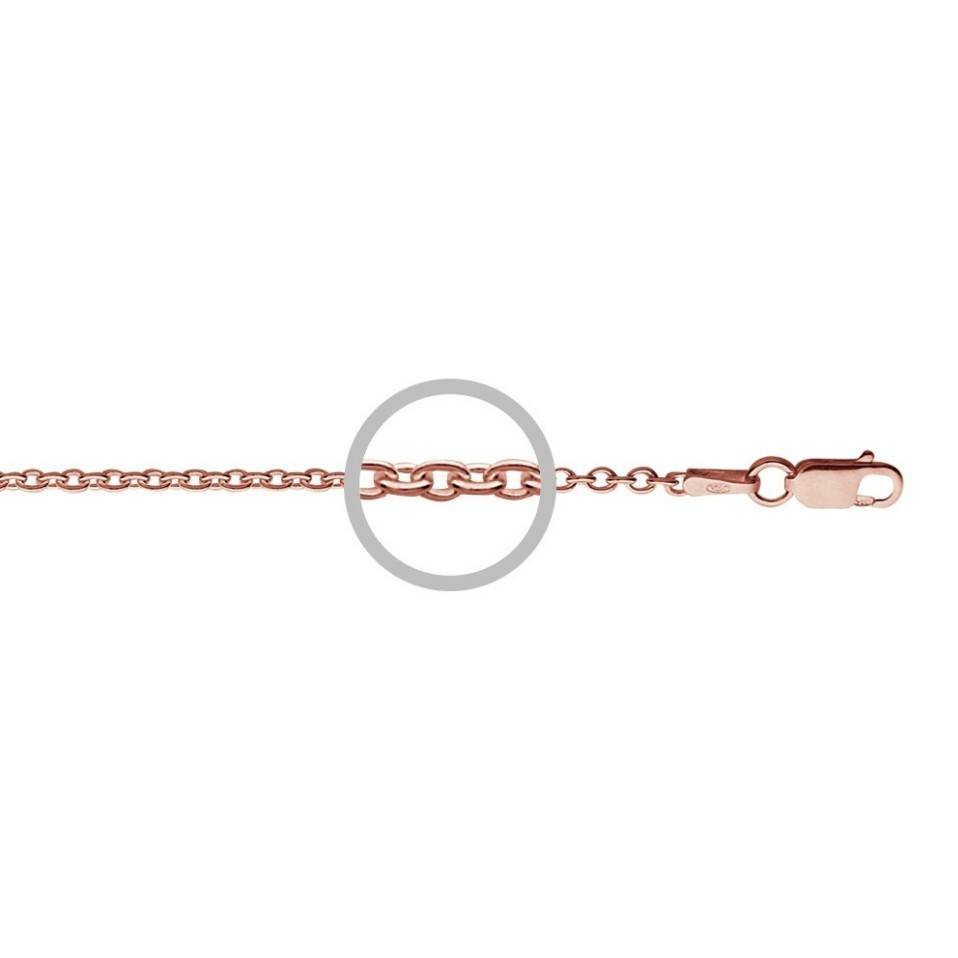 rose gold cable chain 70cm