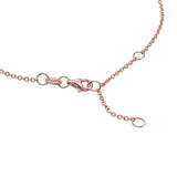 Rose Gold Disc Necklace