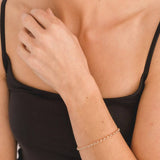 Rose Gold Belcher Chain Bracelet