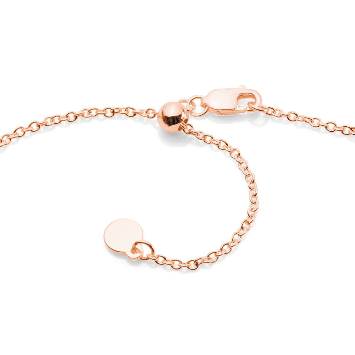 rose gold sliding chain