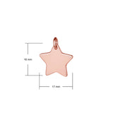 Rose Gold Star Necklace