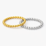 Ball Ring - Silver or Gold