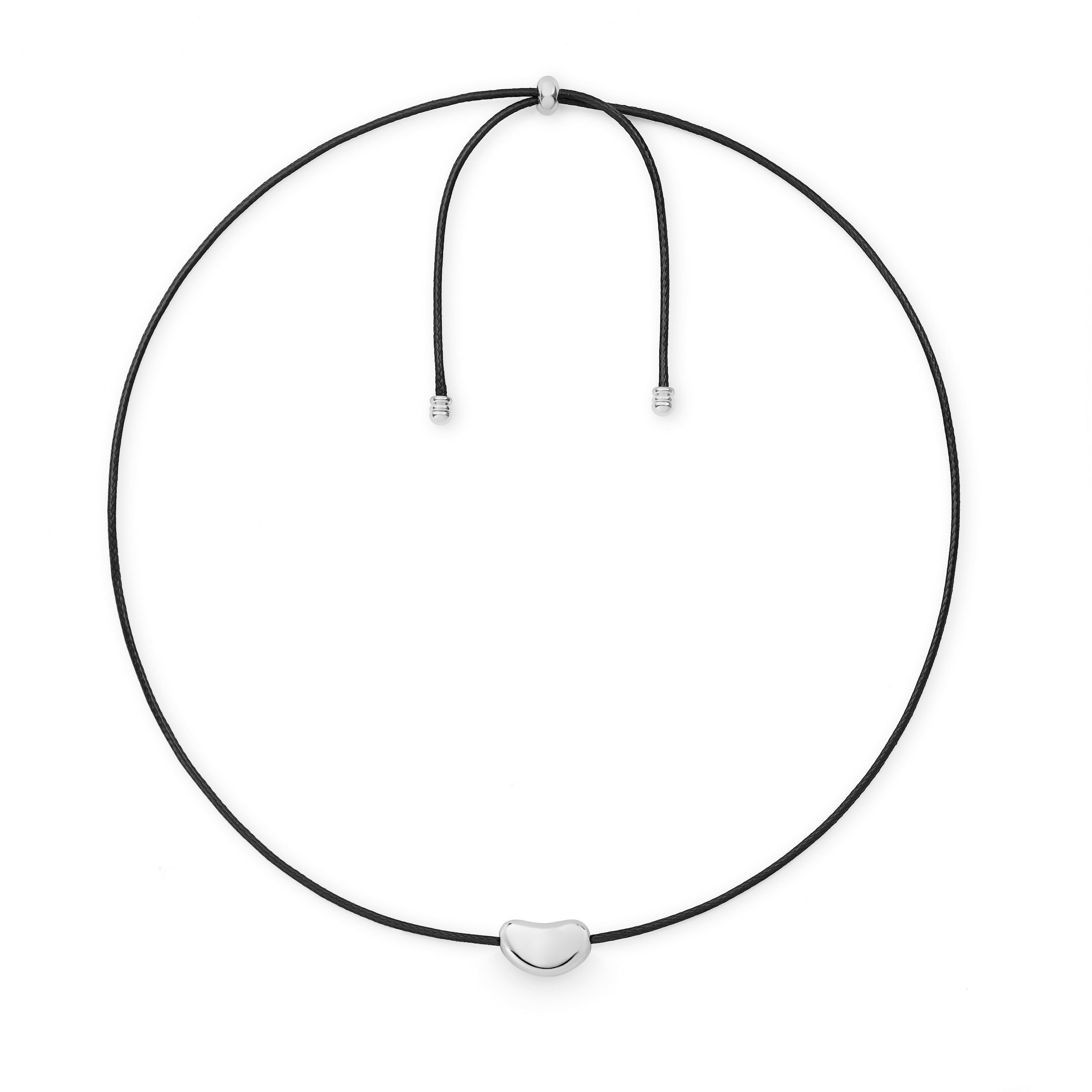 Silver Pebble Necklace