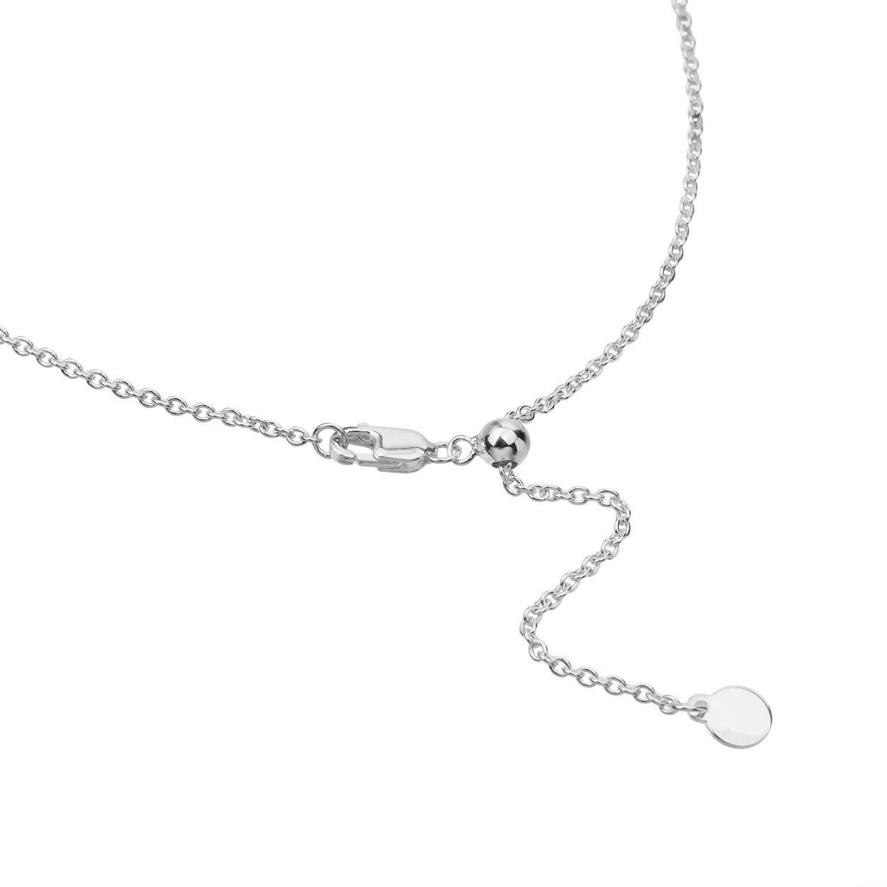 sliding chain sterling silver