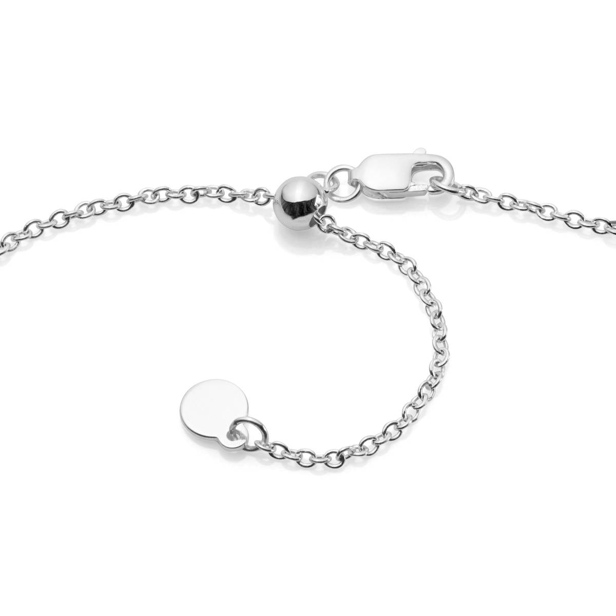 silver sliding adjustable chain