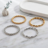Ball Ring - Silver or Gold