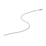 Silver French Rope Bracelet