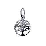 tree of life sterling silver charm