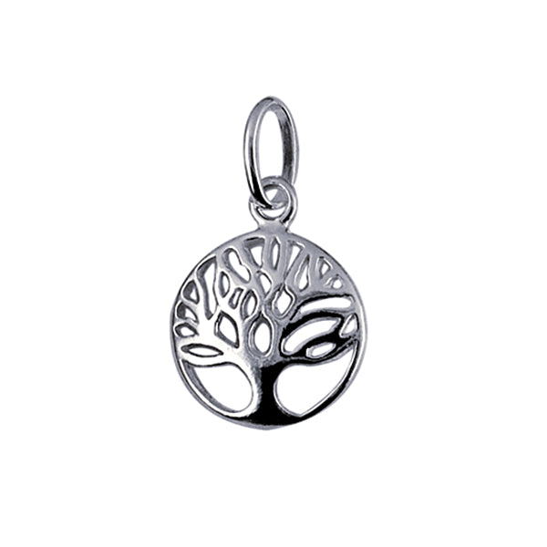 tree of life sterling silver charm