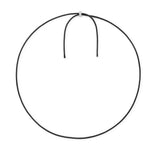 waxed leather cord necklace adjustable closed loop 60cm