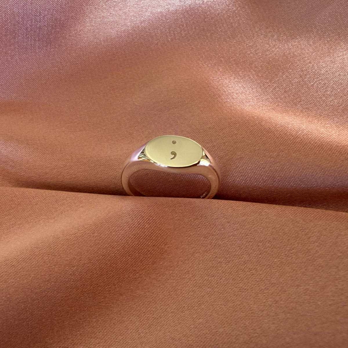 A semicolon (;) may look small, but it carries a powerful message: "My story isn’t over yet."

Often engraved as a symbol of mental health awareness and resilience, a semicolon represents a moment when someone could have ended their story, but chose to keep writing. 💛