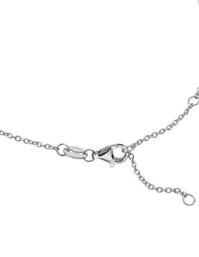 silver cable chain 42cm clasp