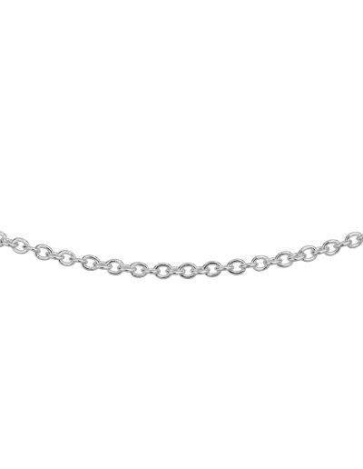 silver cable chain 42cm