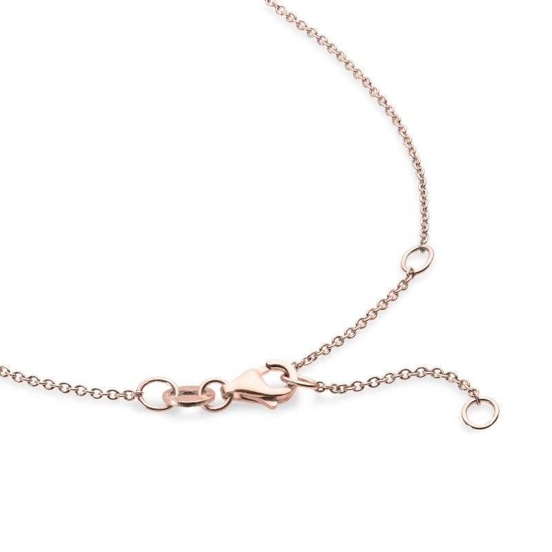 rose gold cable chain