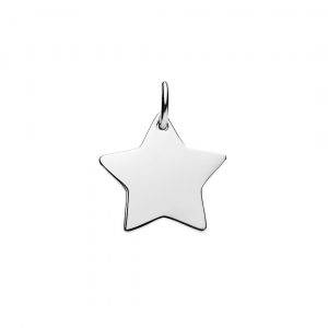 stirling silver star pendant
