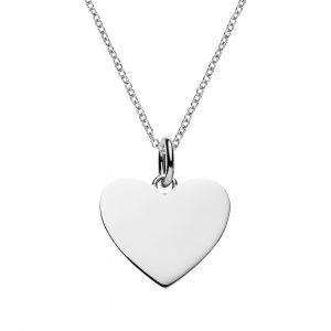 engravable heart necklace