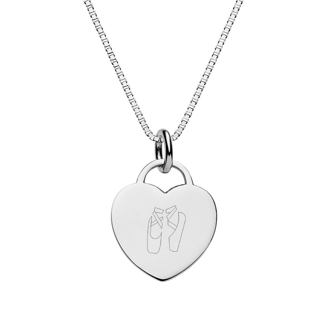 Engravable Heart Tag Pendant | Cute promise rings, Heart tag, Heart shaped  necklace