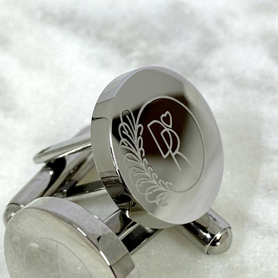 cufflinks engraved for wedding