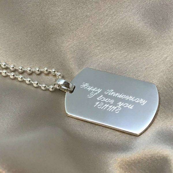 durable engraved dog tags