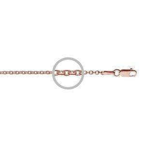 rose gold cable chain 70cm