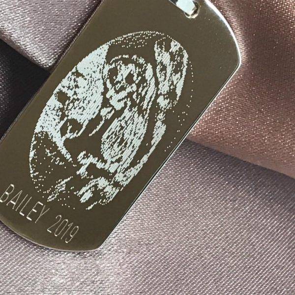 ultra sound picture engraving