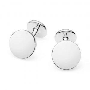 solid sterling silver engraved cufflinks