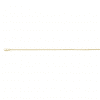70cm yellow gold plated cable chain