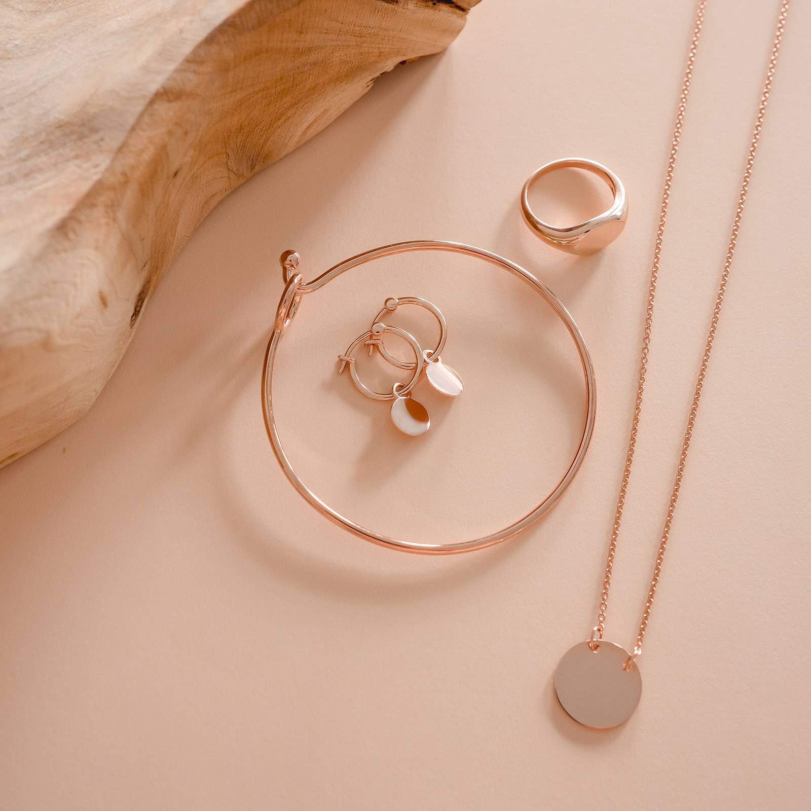 rose gold jewellery from The Silver Store