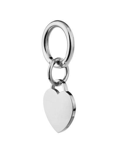 deluxe small heart pet tag engrave dog or cats name and phone number